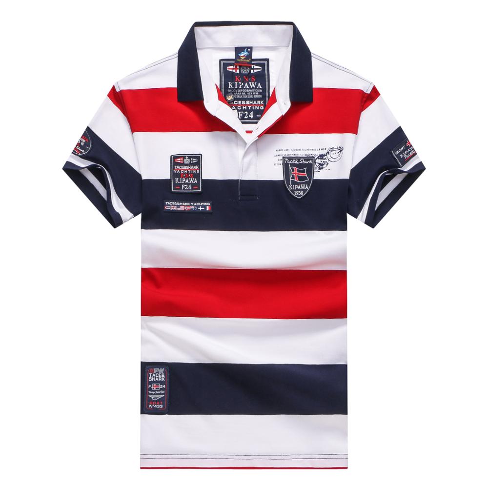 Style Summer Striped Polo