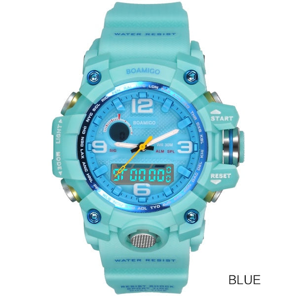 Digital Quartz Sporty Watch