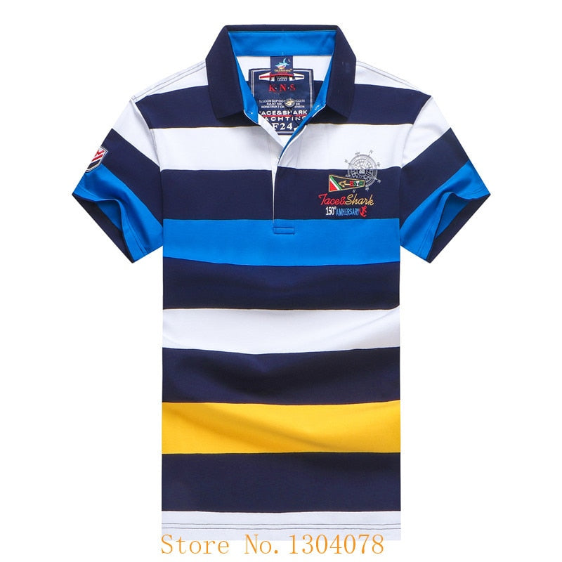Style Summer Striped Polo