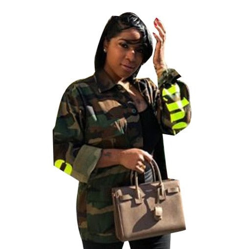 Camouflage Long Jacket