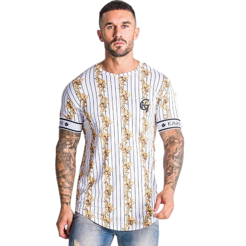 Casual Stripe Summer T-Shirt