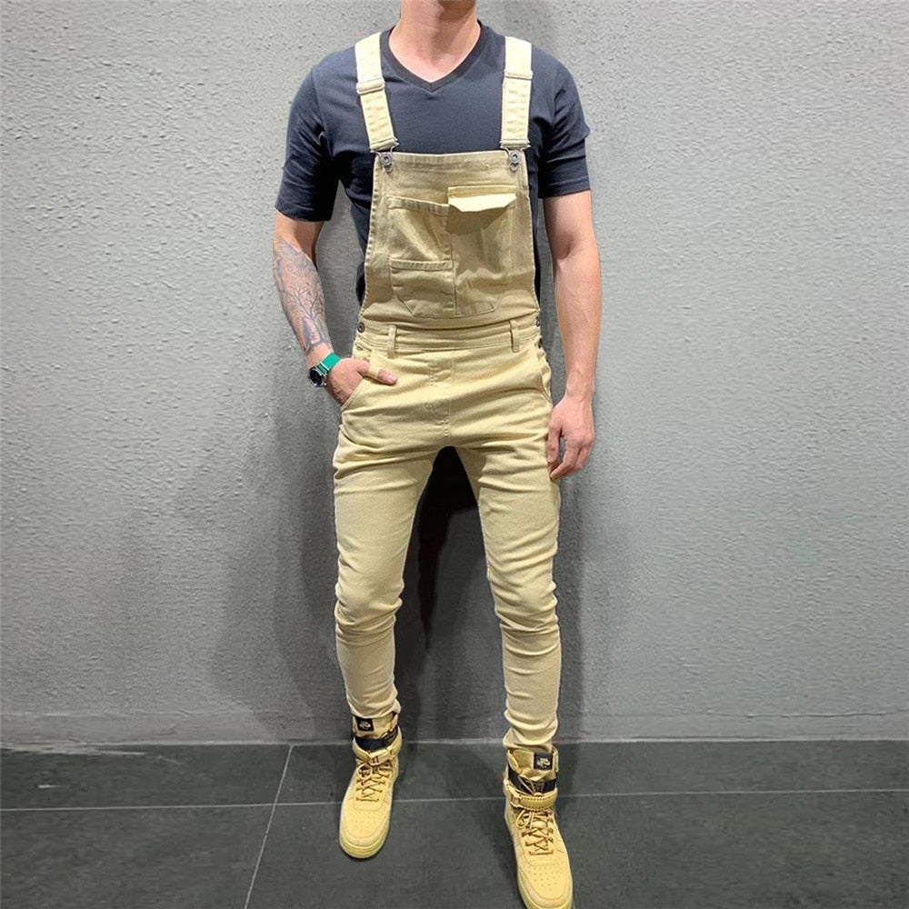 Jeans Overalls Denim Dungaree