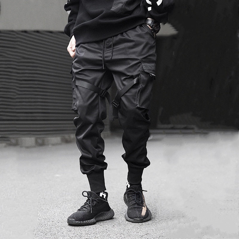 Multi-pocket Harem Hip Pop Pants