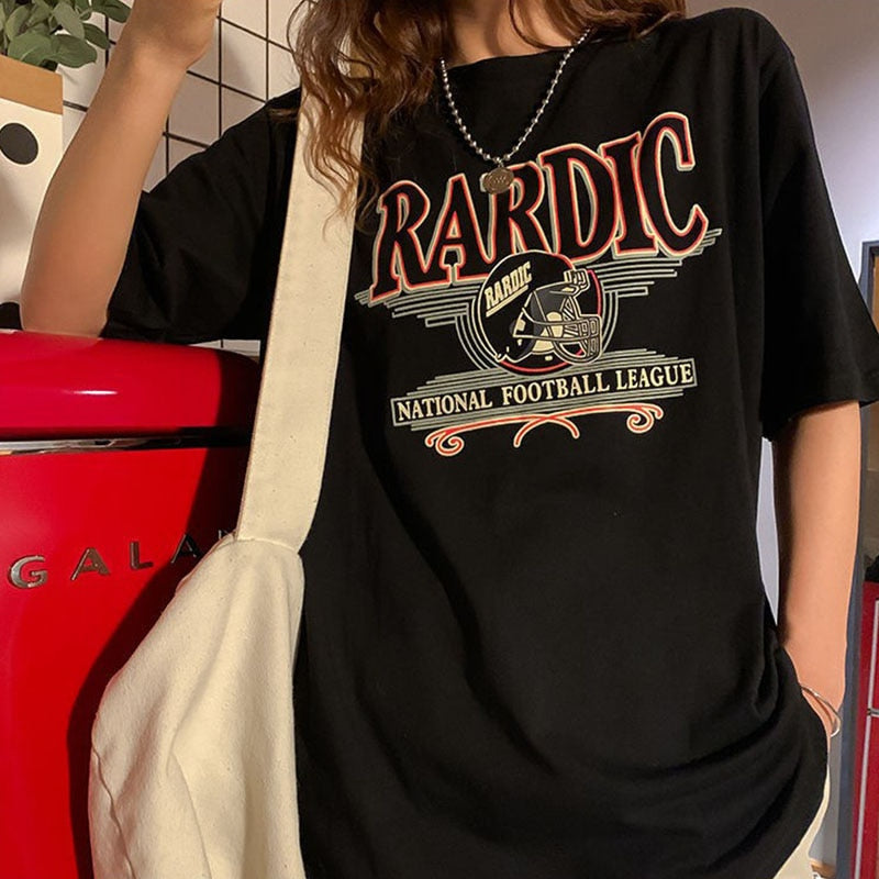 Oversized Printed T Shirt