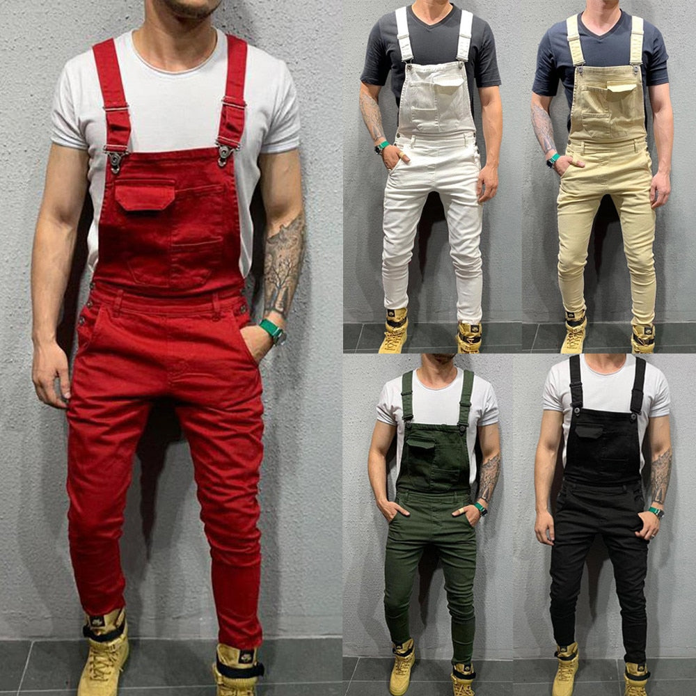 Jeans Overalls Denim Dungaree