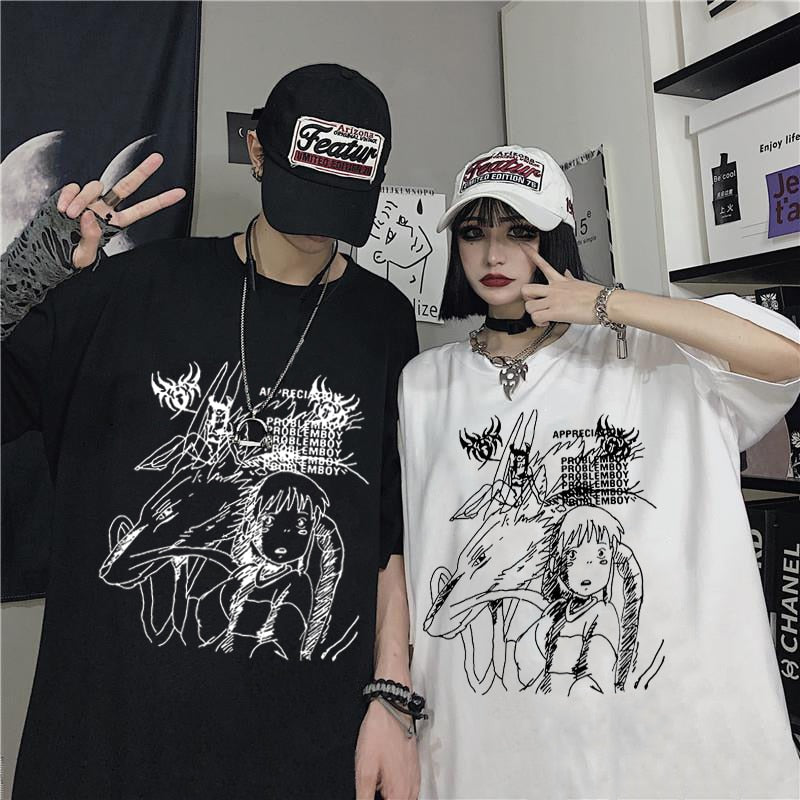 Oversized Vintage Hip Hop T Shirt