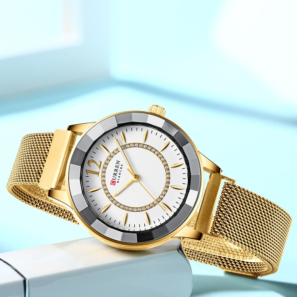 Classy Rhinestone Watch