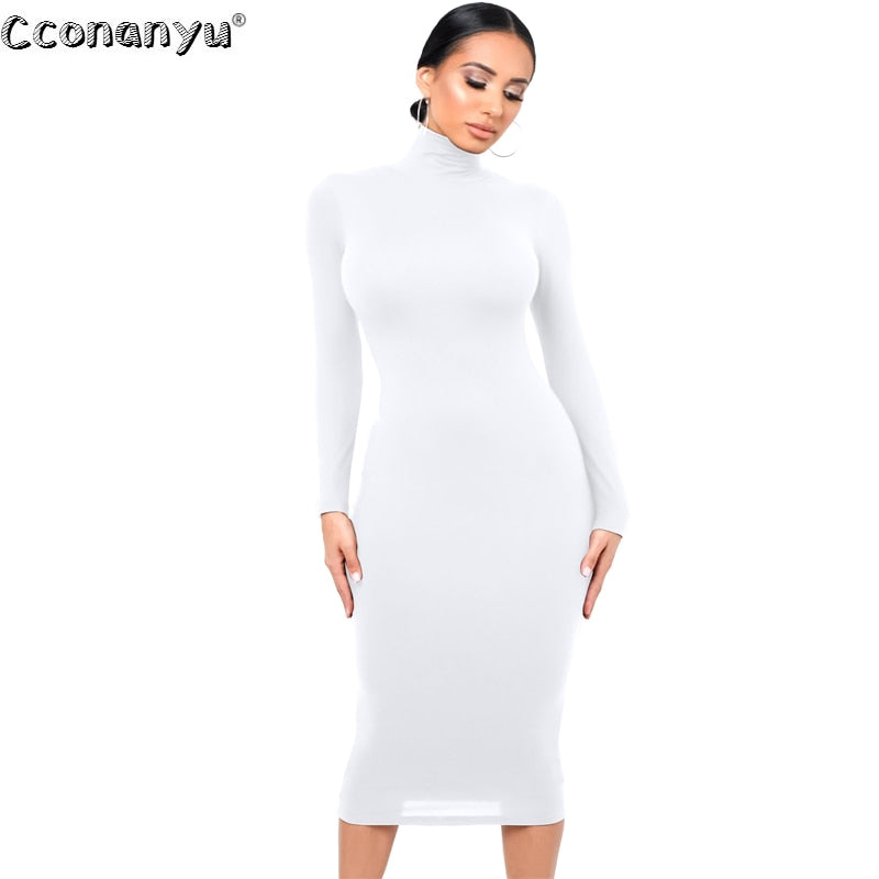 Black Turtleneck  Boydcon Dress
