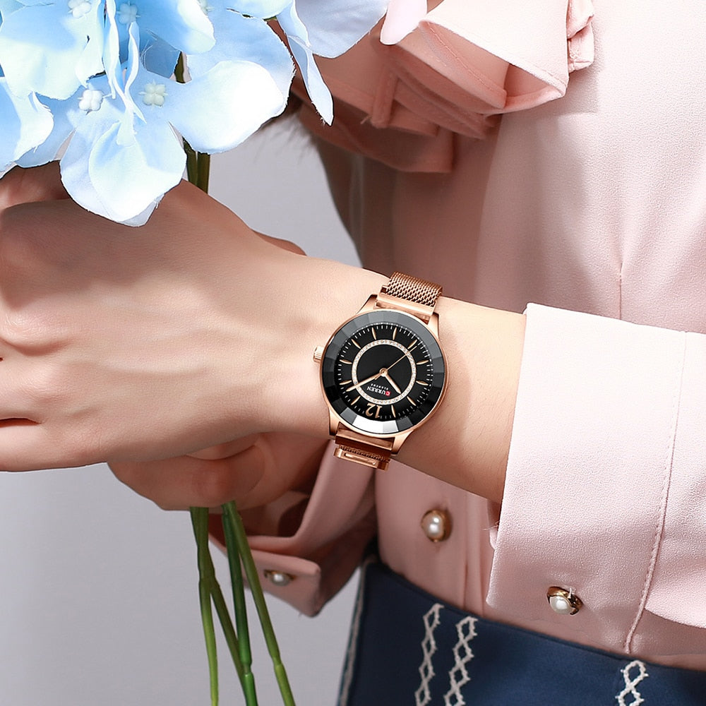 Classy Rhinestone Watch