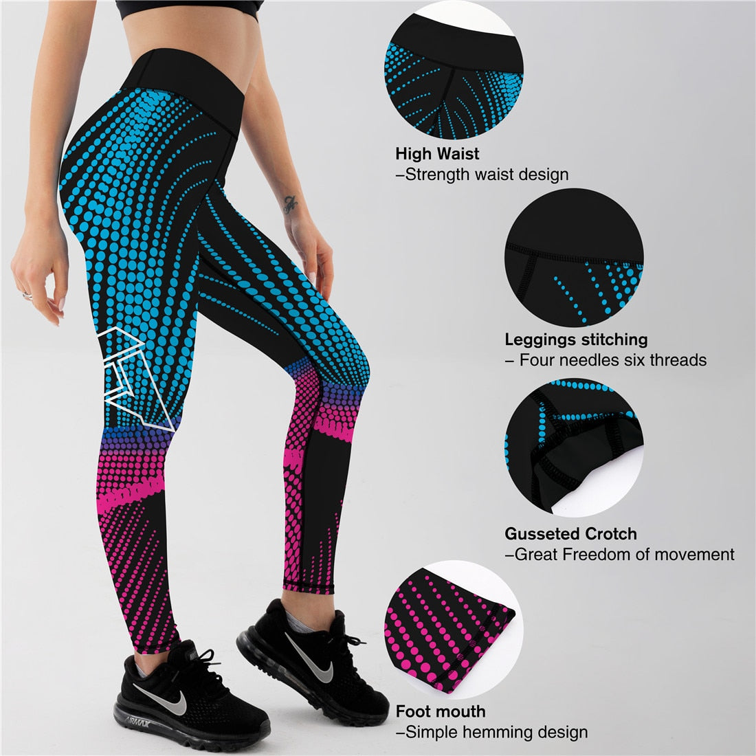 High Waist Breathable Leggings