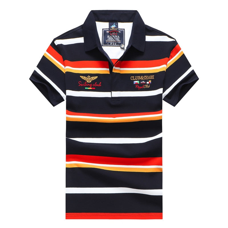 Style Summer Striped Polo