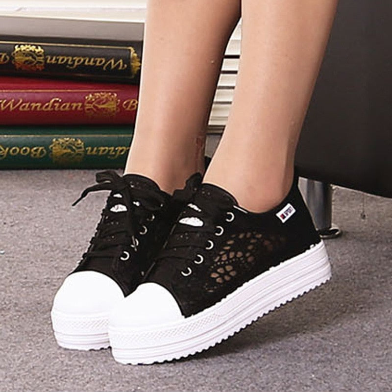 Casual Lace Canvas Shoes