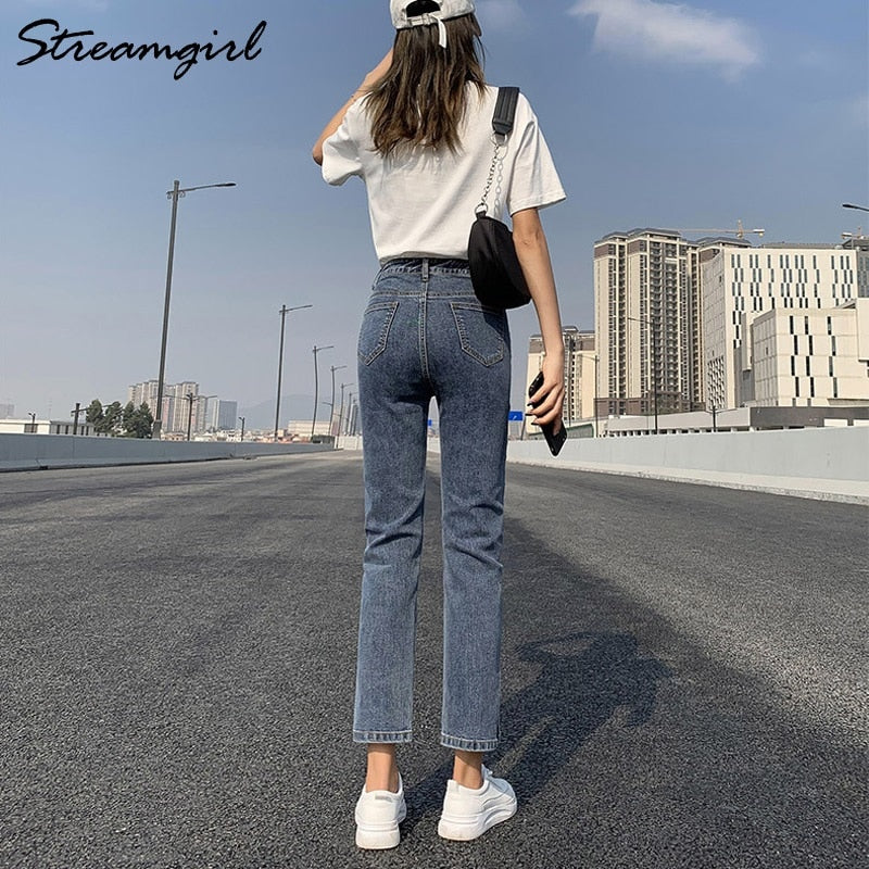 High Waist Capris Summer Jeans