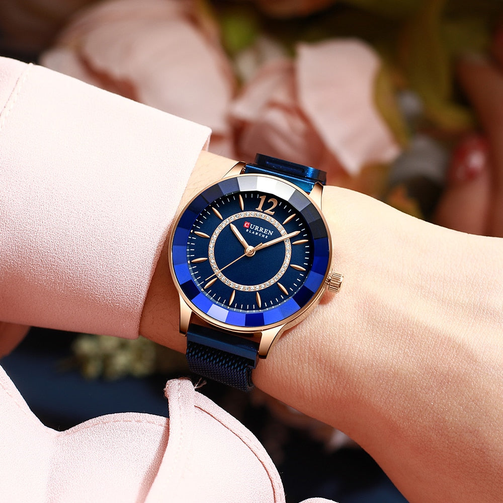 Classy Rhinestone Watch