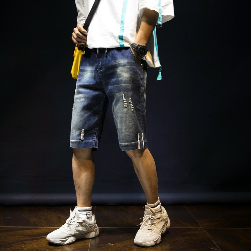 Retro Denim Shorts
