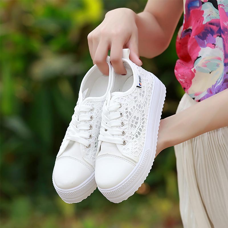 Casual Lace Canvas Shoes