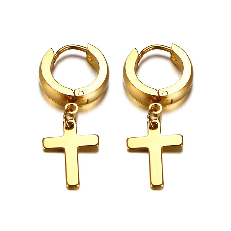 Men Ear Stud Earrings