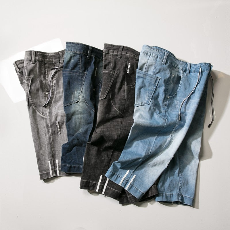 Retro Denim Shorts