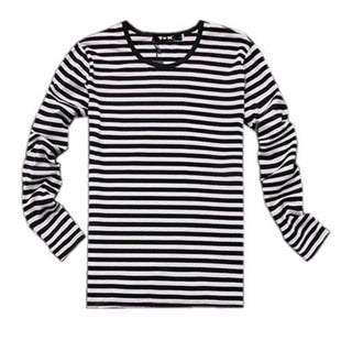 O-Neck Stripe T-shirt