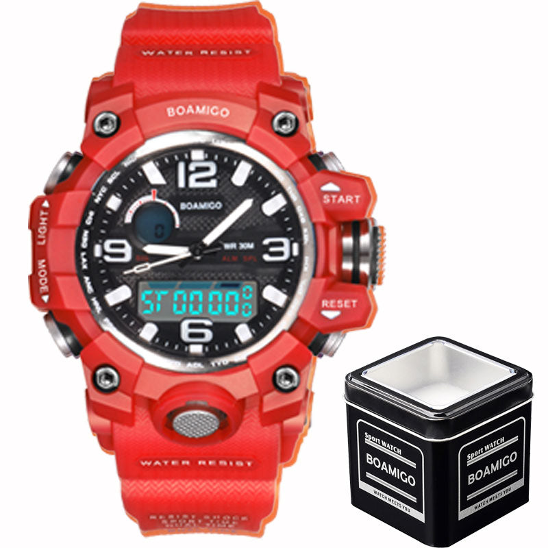 Digital Quartz Sporty Watch