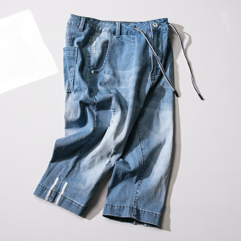 Retro Denim Shorts