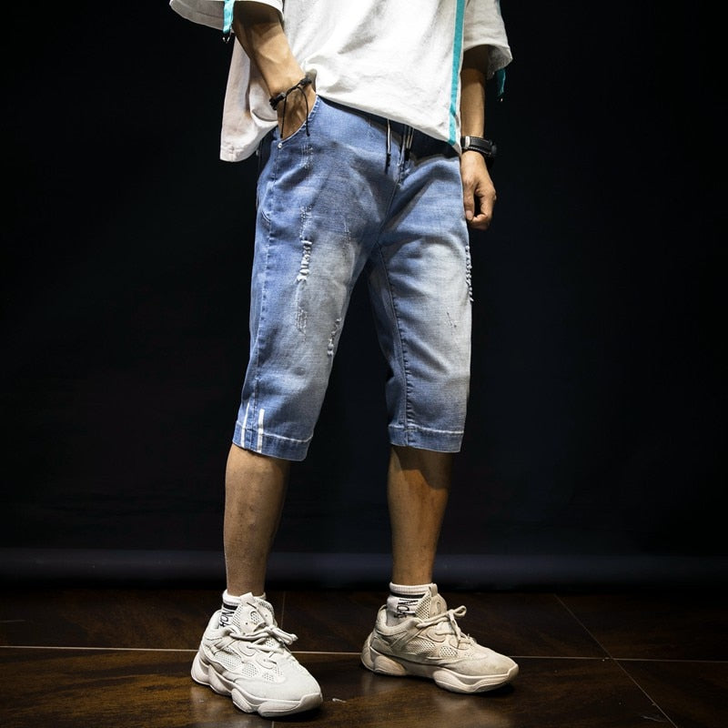 Retro Denim Shorts