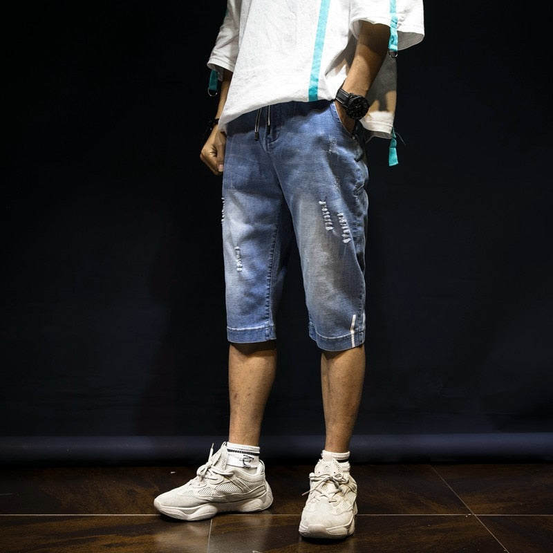 Retro Denim Shorts