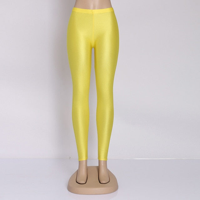 Candy Colors Solid Leggings