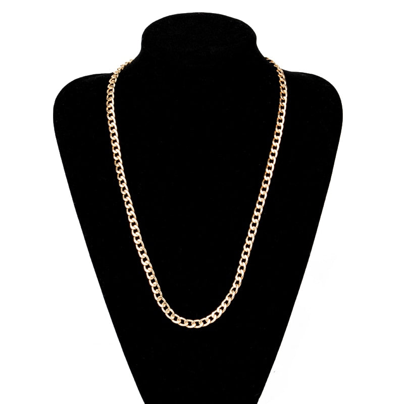 Vintage Long Gold Necklace
