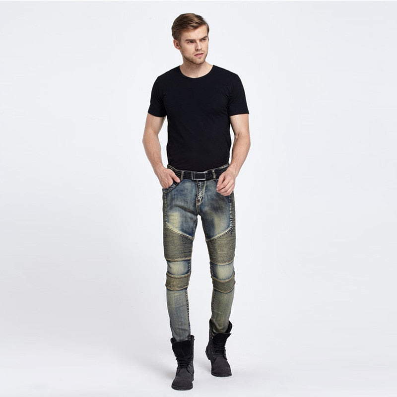 Runway Elastic Jeans