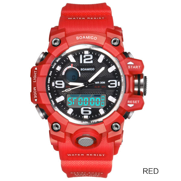 Digital Quartz Sporty Watch