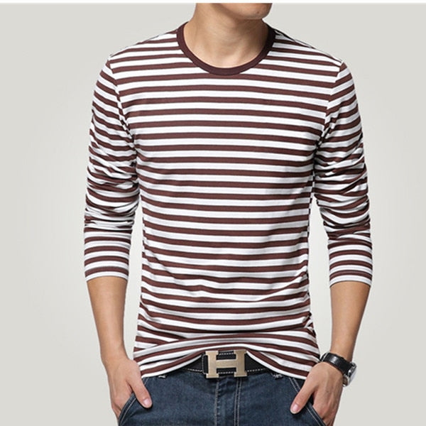O-Neck Stripe T-shirt