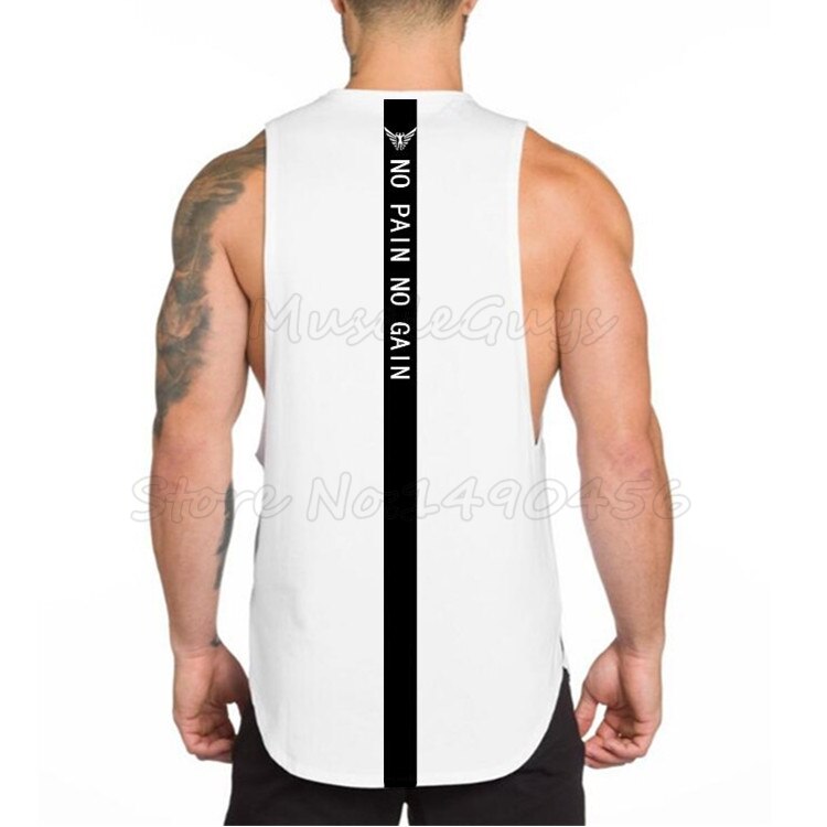 NO PAIN NO GAIN Quoted Tank Top
