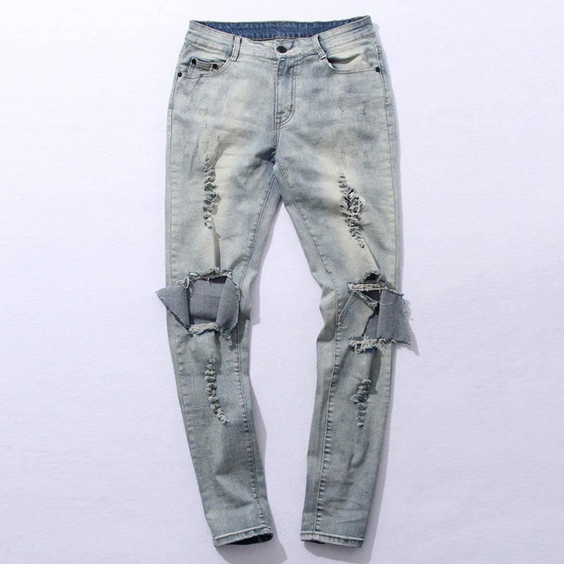 Hip Hop Ripped Skinny jeans