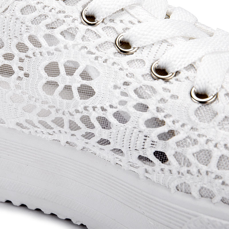 Casual Lace Canvas Shoes