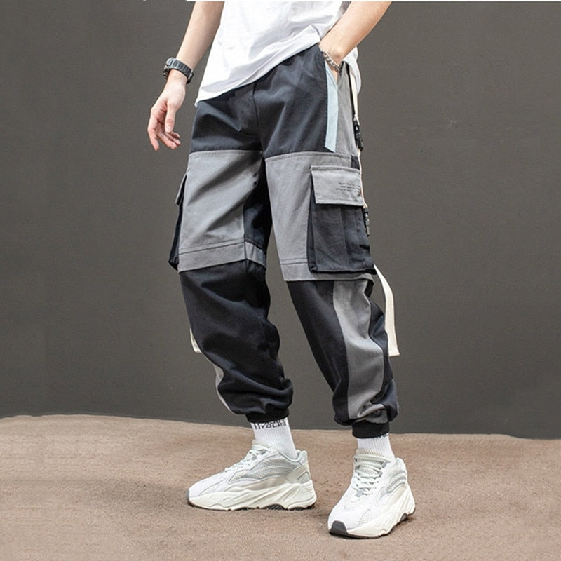 Multi-pocket Harem Hip Pop Pants
