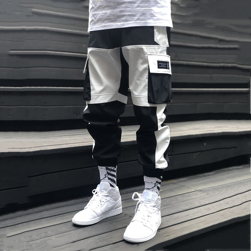 Multi-pocket Harem Hip Pop Pants