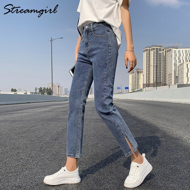 High Waist Capris Summer Jeans