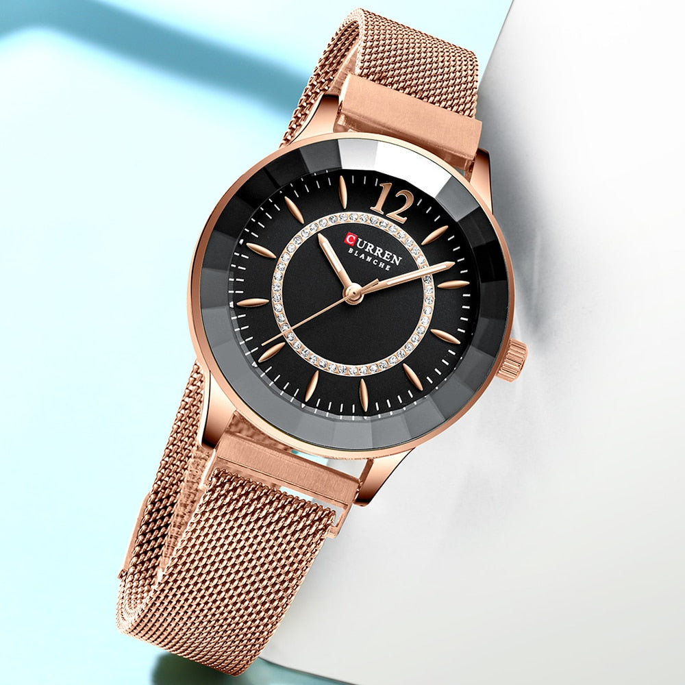 Classy Rhinestone Watch