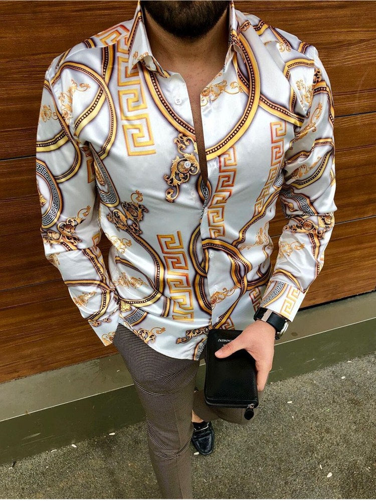 Long Sleeve Printed T-Shirt