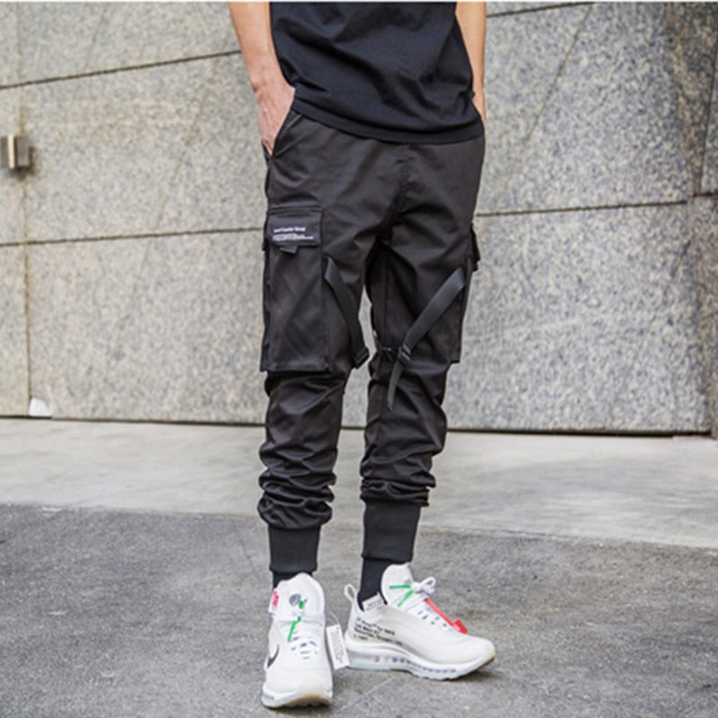Multi-pocket Harem Hip Pop Pants
