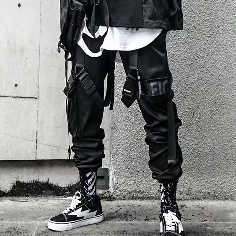 Multi-pocket Harem Hip Pop Pants