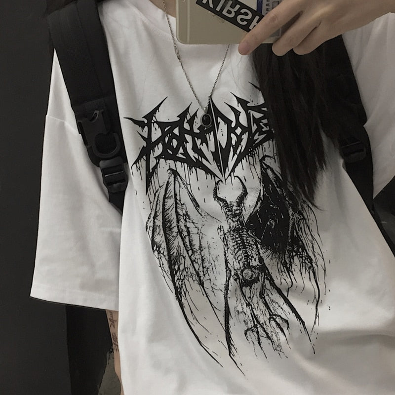 Oversized Vintage Hip Hop T Shirt