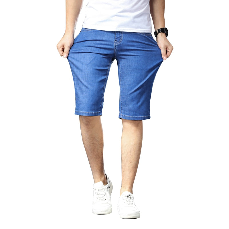Casual Classic Straight Denim Shorts