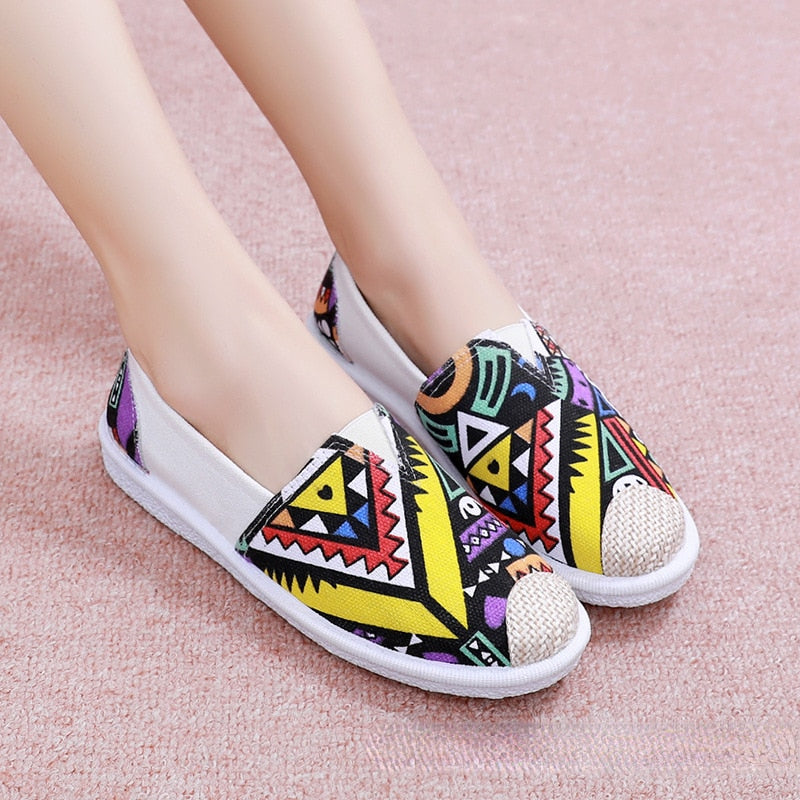 Breathable Soft Slip on Flats Shoes