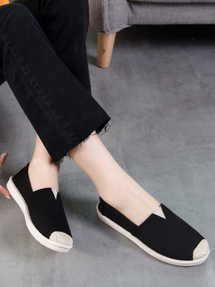 Breathable Soft Slip on Flats Shoes