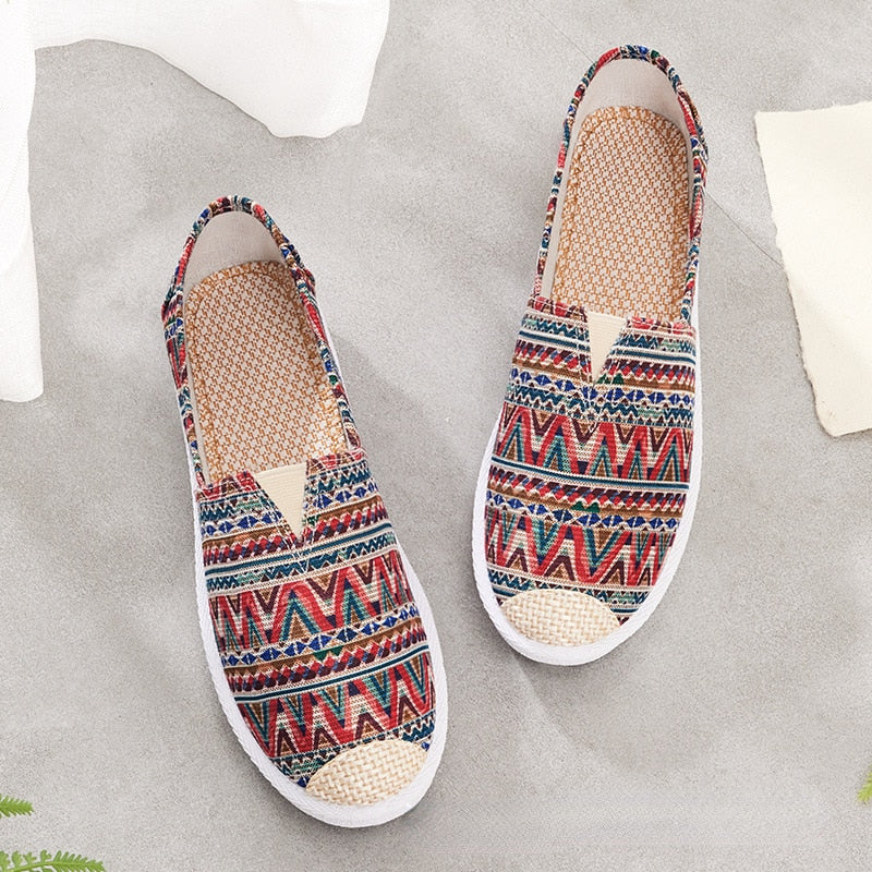 Breathable Soft Slip on Flats Shoes
