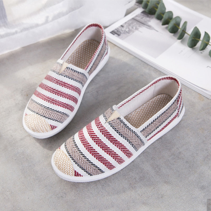Breathable Soft Slip on Flats Shoes