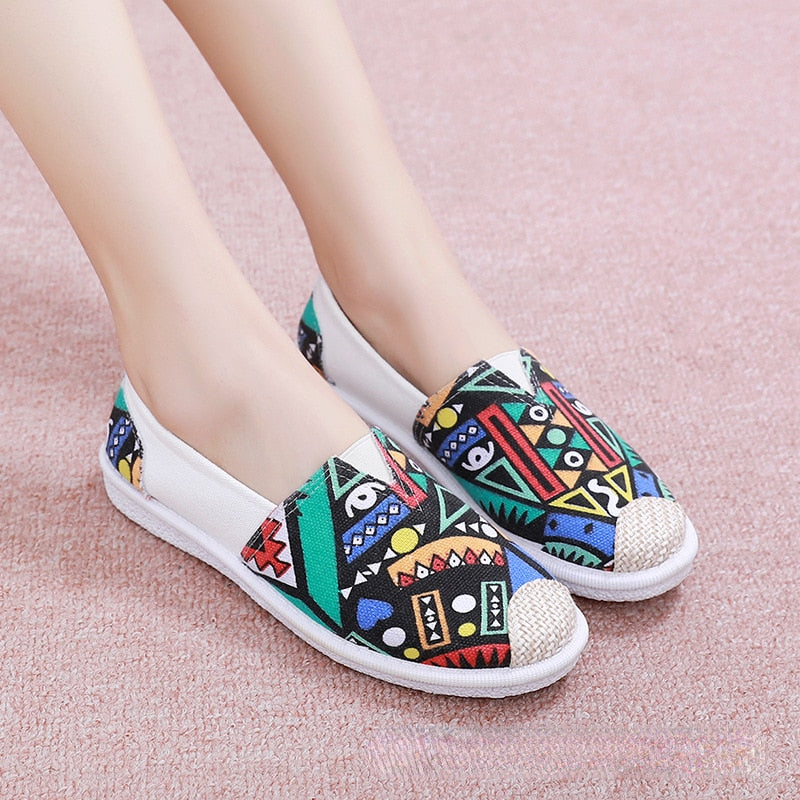 Breathable Soft Slip on Flats Shoes
