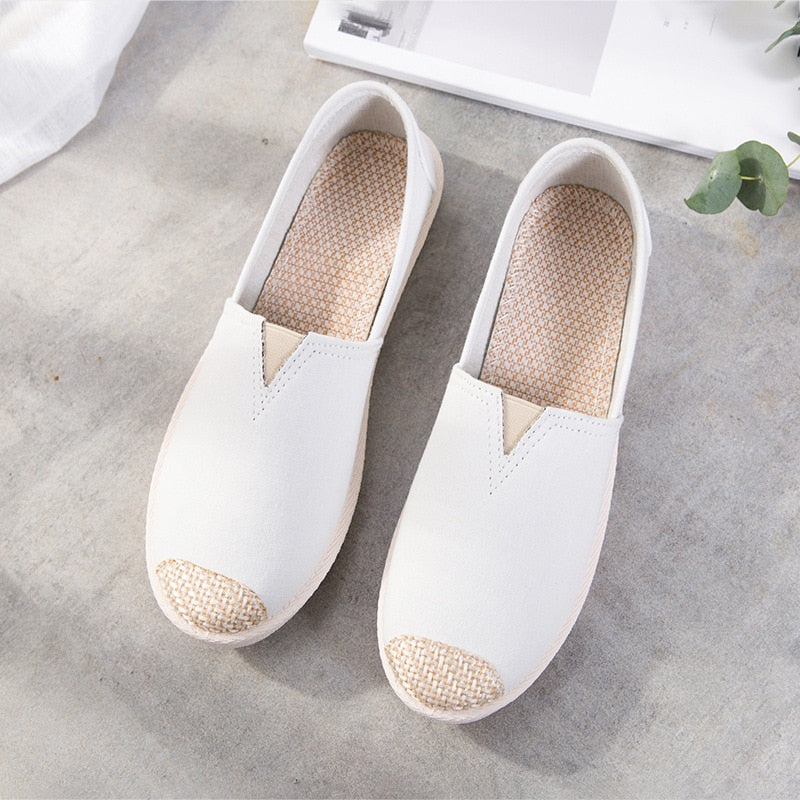 Breathable Soft Slip on Flats Shoes